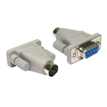 PS/2 Mouse to 9 pin serial port convertor adaptor
