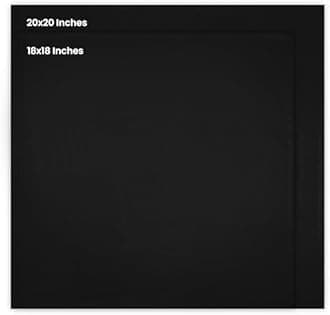 Utopia Kitchen Cloth Napkins [12 Pack] 46x46cm, Cotton Blend Washable and Reusable Table Dinner Napkins for Hotel, Lunch, Restaurant, Weddings, Event and Parties (Black)