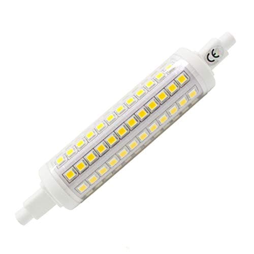 Dayker R7s LED 118mm Dimmable 10W Double Ended J Type 1000LM AC 110V R7s Standard Floodlight Halogen Replacement Bulb(White)