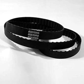 BESTORQ 112-MXL-025 MXL Timing Belt, Rubber, 11.2" Outside Circumference, 0.25" Width, 0.08" Pitch, 140 Teeth