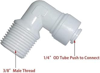 Shapure Standard RO Booster Pump 100 GPD With Elbow and End Connectors | Compatible With All Types of Water Purifier, Universal Type Motor, 2 Year Warranty