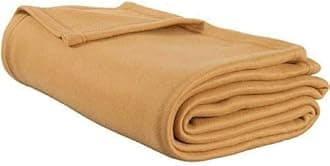 Bezzilish HomePANIPAT Manufactured Double Fleece Polar Blanket (Camel)