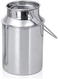 BHATI Stainless Steel Ghee can/Oil Container/Milk Pot/Milk Can (2 Ltr)