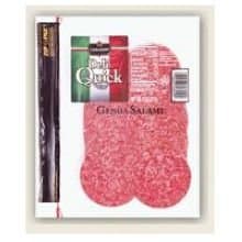 Carando Alpina Sliced Genoa Salami Stack Pad, 1 Pound -- 12 per case.