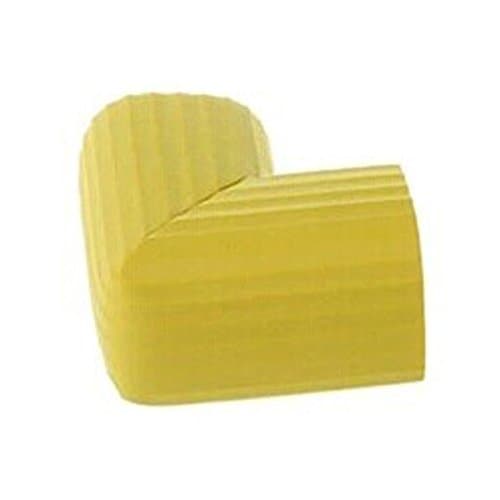 Paico Home Table Corner Cushion Foam Toddler Infant Safty Protector Slim Strip Pattern 12 Pack 6x3.5 CM - Yellow
