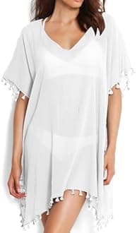 Swimsuit Cover Ups for Women,Beach Dress Bikini Cover Ups for Women Chiffon Swimwear Bikini Swimsuit Beach Cover Ups