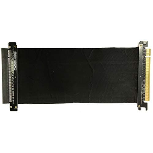 CaseLabs PCI Express 3.0 16x Flexible Extension Aadpter Cable, 20cm, Black