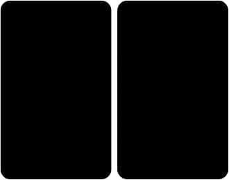 WENKO 53898100 Placas cobertoras de vidrio Black, 2 uds. Universal Cover Set of 2 for All Types of Hobs, Tempered Glass, 30 x 52 cm