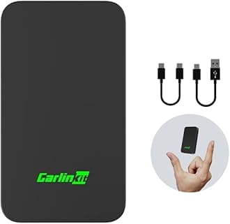 Upgrade Your Factory Wired CarPlay/Android Auto to Wireless: Ultimate 5.0 Adapter - Dual Band WiFi, Ultra Speed, Low Power - Compatible with Cars with Factory Wired Android Auto/CarPlay