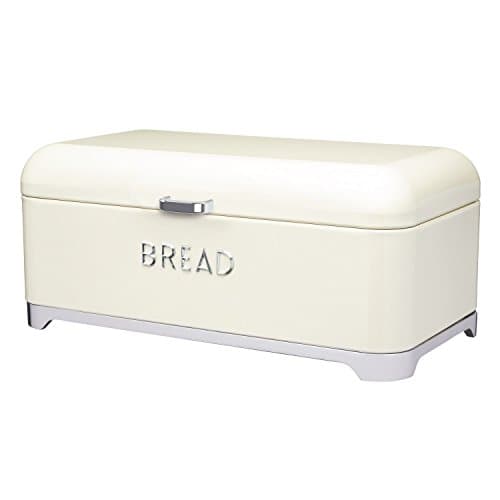 Bread Bin - Lovello - Vanilla Cream - 42 x 22 x 19cm (Pack of 2)