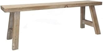 Gisela Graham Rustic Decorative Use Only Bench 60 x 20 x 22 cm