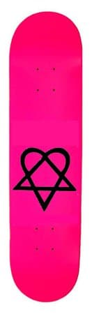 Bam Heartagram Pro New HIM 7.75 Skateboard Deck