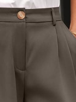 AUTOMET Women Wide Leg Dress Pants High Waisted Loose Fit Business Casual Work Trousers with Pockets 2026