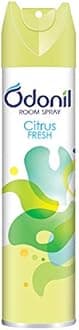 Odonil Room Air Freshener Spray, Citrus fresh - 150ml | Nature inspired fragrance for Home & Office | Long Lasting Fragrance