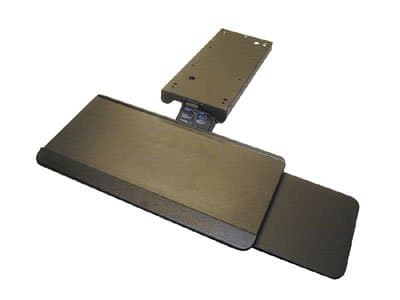 Waterloo Premium Arm, Keyboard Tray & Mouse Tray Package Black