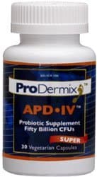 Kosher APD IV Probiotic Supplement 50 Billion CFUs Super 30 Vegetarian Capsules