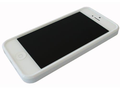 4260344981106 TPU Soft Protective Case for Apple iPhone 5/5S White