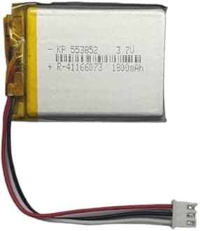 KP Original 553852 3.7V 1800mAh 3 PIN Connector Lipo Battery R-41166073 - Single Cell Lithium Polymer Battery