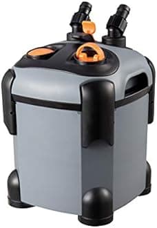 Jainsons Pet Products Sobo Aquarium Canister Filter - External Filter for Aquarium Water Filtration - Model SF-650F - Power 8W - Filtration Capacity 650L/H - Grey
