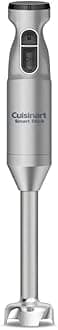 Cuisinart Smart Stick Two-Speed Hand Blender, Powerful Immersion Blender with 300-Watt Motor Blends Shakes, Smoothies, Puree, Baby Food, Soups & Sauces, CSB-175SVP1, Silver