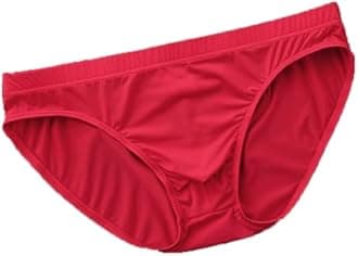 Briefs for Men Low Rise Stretch Seamless Breathable Underpants Athletic Solid Brief Soft Comfortable Fit Underwear