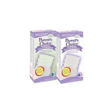 Parent's Choice Ready-Formed Bottle Liners 8 oz (box of 100)