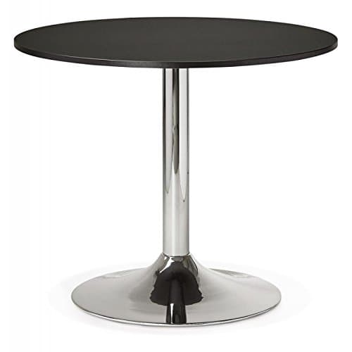 Paris Price – Design Side Table "Vanta 90 cm Black & Silver