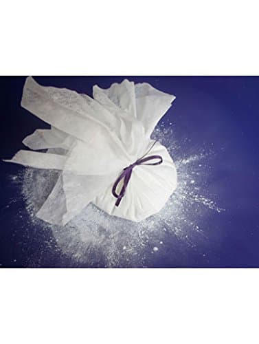 Purple Cupcakes Cornflour Pouch - for light dusting of workboards, rolling pins, silicone moulds