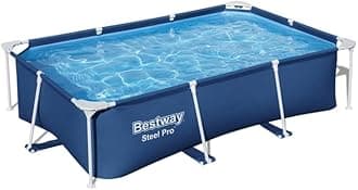 Bestway Portable Swimming Pool for Kids and Adults Steel Pro™Steel Pro™ 8'6" x 67" x 24"/2.59m x 1.70m x 61cm Pool Pool