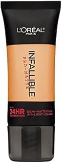 L'Oréal Paris Infallible Pro-Matte Foundation, Sun Beige, 1 fl. oz.