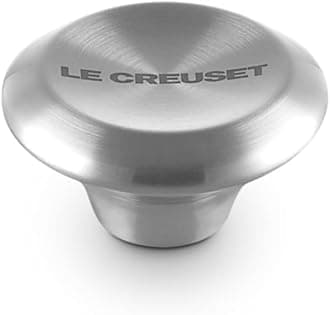 Le Creuset LS9434-37 Signature Knob, Small, Stainless Steel