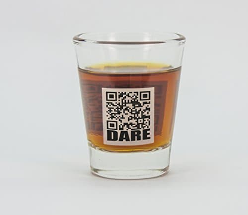 Explicit Truth or Dare Shot Glasses 4pk with QR codes (18+) by Mixology