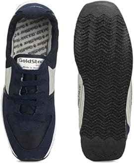 GOLDSTAR 032 Latest Stylish Comfortable Casual Sneakers Lightweight Shoes for Running, Walking, Gym,Trekking, Hiking & Party Lace-Up Running Shoes for Men