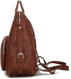MKF Collection Signature Women Backpack, Vegan Leather Travel Bag Top-Handle Fashion Daypack Business Work Bag by Mia K | Travel Bag, Fashion, Business, Work Bag, by Mia K