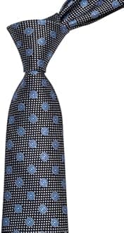 YourTies Men's Neckties Striped Tie and Plaid Neckties for Men Woven Silk Tie Gold Tie Clip Set