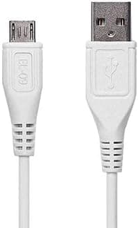- MYVN Fast Charging USB-A to Micro USB Cable (1m) | Compatible with Vivo & Android Smartphones -Only Cable (White)