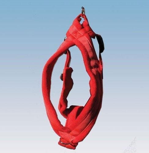 Xtra Dog Fleece Walking Harness - Red - Large