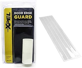 XpelDoor Edge Guard Protection Film Roll, 4-18" Strips - Car or Truck Doors, Protective Barrier Against Minor Scratches, Paint Chips, Door Edge Impact, and Dings - Prevents Damage and Possible Rust