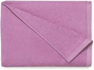Top Towel - Plus - Large bath towels - Bath towels - 2 face towels or bidet - 30x50cm - 100% cotton - Mauve