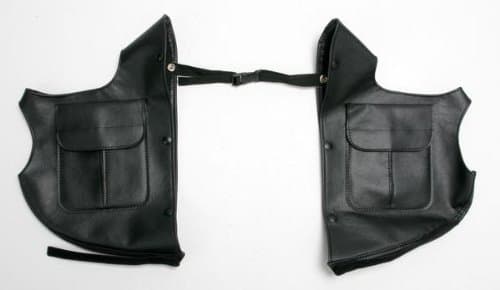 Rain Guards/Wind Deflectors for Harley Softail/Fat Boy Mustache Bar (2000-2017)