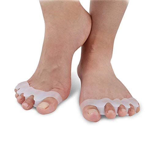 2 Pair Toe Separator,Maysky Toe Stretchers Toe Spacers for Men Women Alleviating Pain from Yoga and Sports Activities,Toe Bunion Relief Toe Straightener