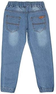 Urbano Juniors Boy's Slim Fit Mid Rise Stretchable Jogger Jeans