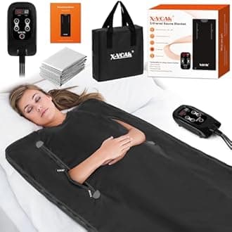 Sauna Blanket, Sauna, Portable Sauna for Home, 86-158℉, 20-60 Minutes Timer, 6 ft x 2.62 ft