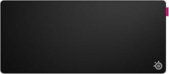 SteelSeries QcK XL Performance Speed Gaming Mousepad — Extra density for a smooth glide — Low-profile edge stitching — Non-slip neoprene rubber base — 15.75 x 34.43 inch — FPS, MOBAs, RTS, MMO