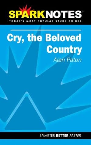 Sparknotes Cry, the Beloved Country (Sparknotes Literature Guides)