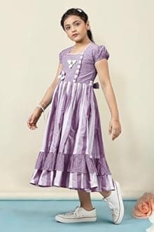 Fashion Dream Girls Cotton Printed Dress|Frock