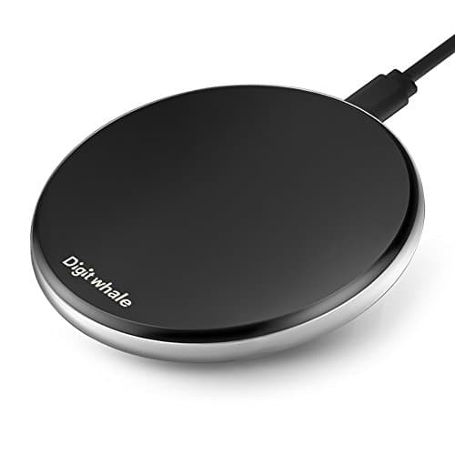 digitwhale QI Wireless Charger, Wireless Charging Pad for iPhone X iPhone 8/8 Plus, Fast Charger for Samsung Galaxy Note 8 S8 S8 Plus S7 S7 Edge Note 5 S6 Edge and Other Qi-Enabled Devices