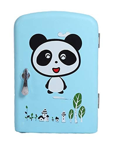 4L/6Can Mini Refrigerator Ship from US (Portable Fridge & Warmer,Bedroom Mini Fridge For Bedroom Electric Cooler for Car & For Office)