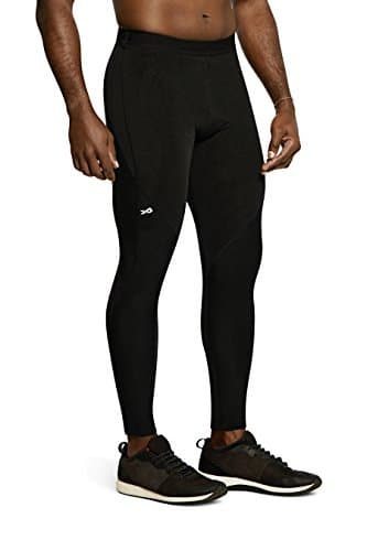 Physiclo Pro Resistance Men's Compression Full-Length Tight Training Pants with Built-in Resistance Band Technology