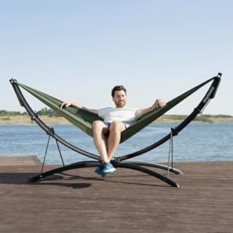 anymaka Hammock Stand Original Bundle Full Pack Yellow